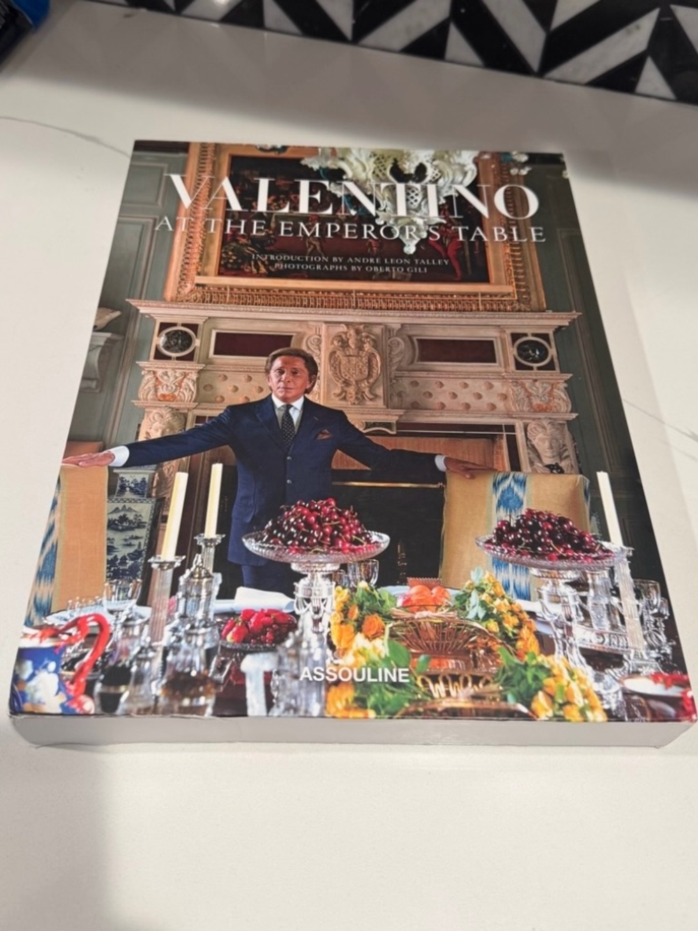 Valentino At the Emperor’s Table Assouline Deluxe Slipcase Coffee Table Book 11x